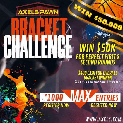 Enter Our $50,000 Bracket